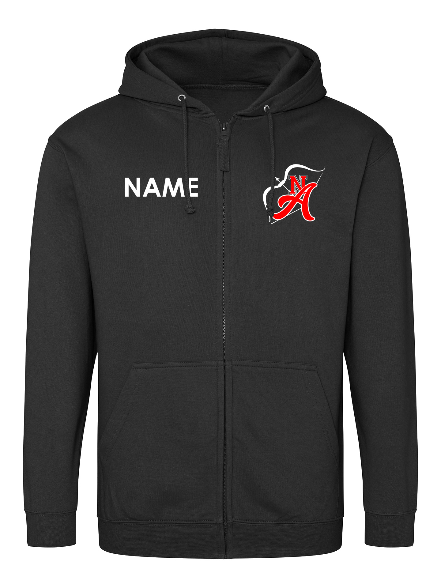 Nottingham Arrows Cheerleading Zipped Hoodie - Image 2