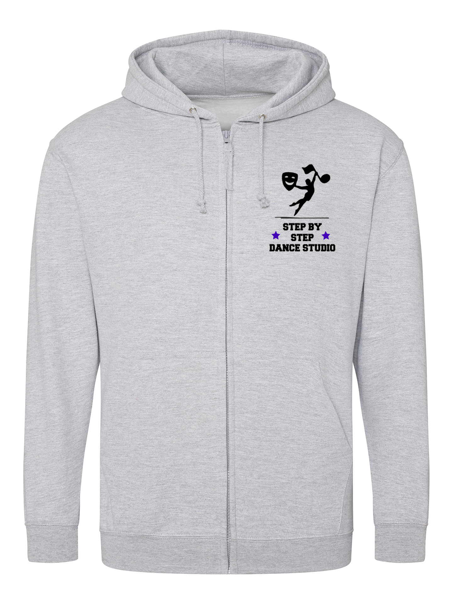 Step by Step Dance Studio Zipped Hoodie