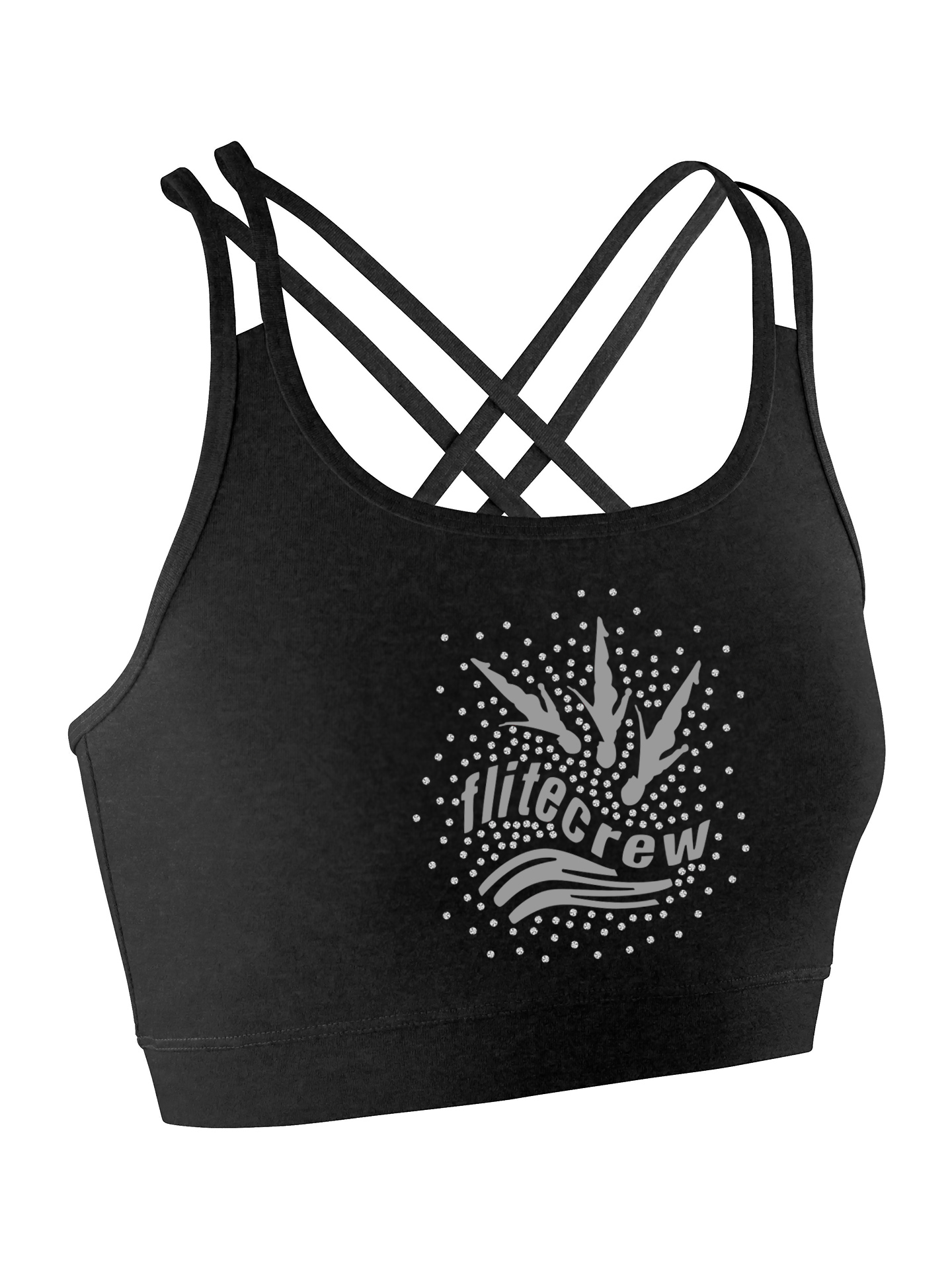 Flitecrew Trampoline & Cheer Club Back Detail Top - Image 2