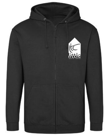 Little Theatre Company Black Zipped Hoodie