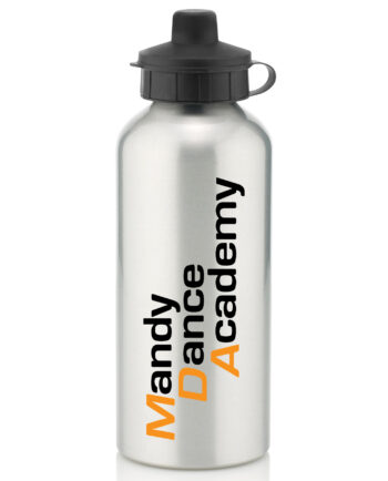 Mandy Dance Academy Silver Water Bottle