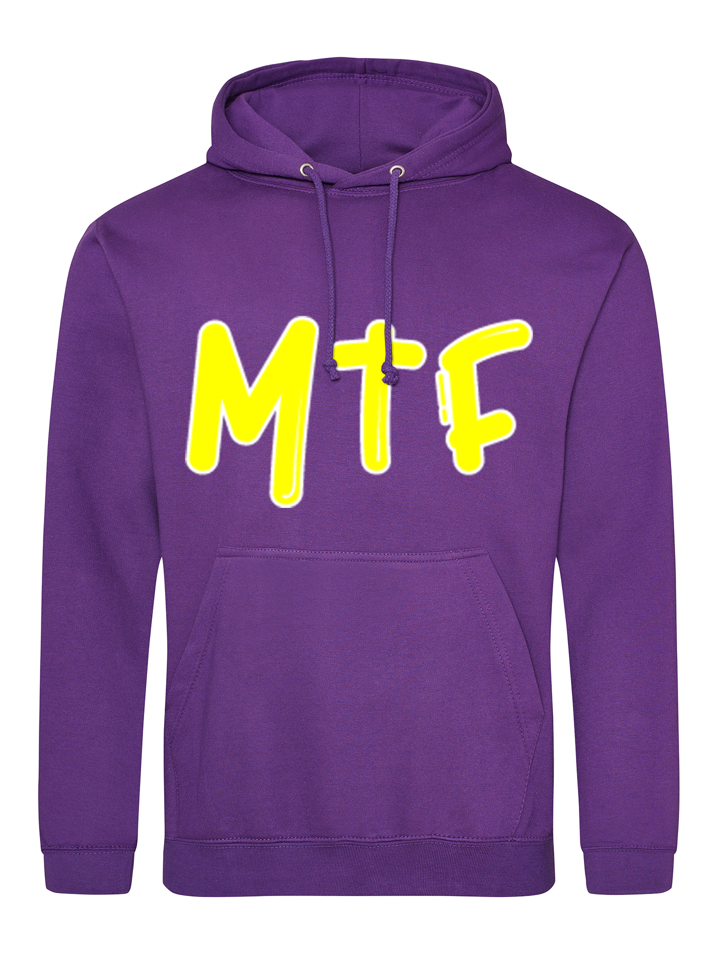 Musical Theatre Fitness Glitter & Rhinestone Purple Pullover Hoodie
