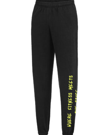 Musical Theatre Fitness Print Cuffed Joggers
