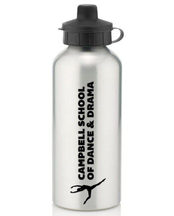 Campbell School Of Dance & Drama Boys Silver Water Bottle