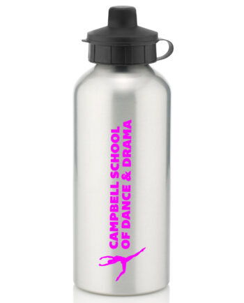 Campbell School Of Dance & Drama Silver Water Bottle