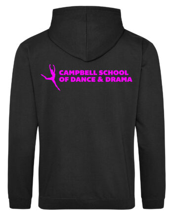 Campbell School Of Dance & Drama Zipped Hoodie