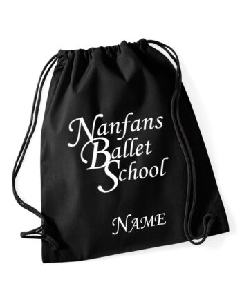 Nanfans Ballet School Cotton Gym Bag