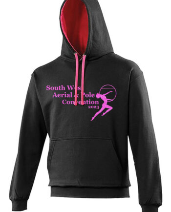 The South West Aerial & Pole Convention 2023 Aerial Dancer Varsity Pullover Hoodie