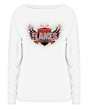 Phoenix Flames Cheerleaders Worlds 2023 Slouch Sweatshirt