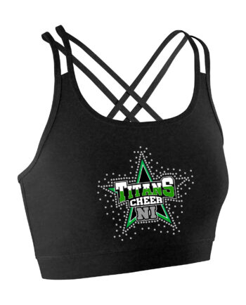 Titans Cheer Back Detail Top