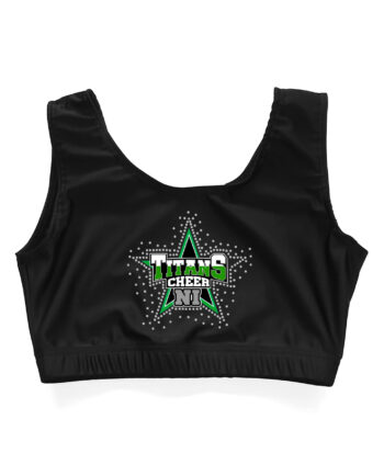Titans Cheer Lycra Crop Top