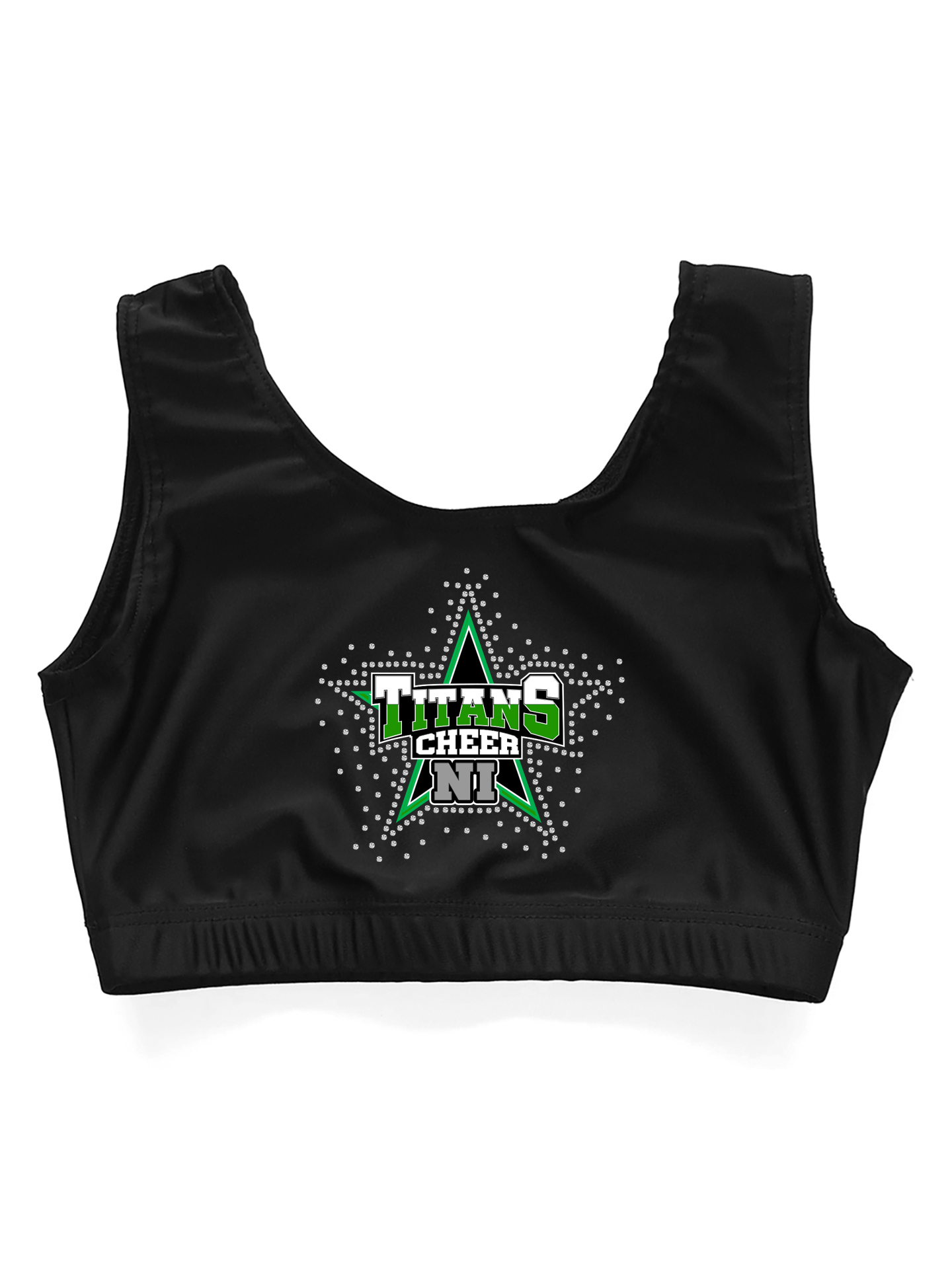 Titans Cheer Lycra Crop Top