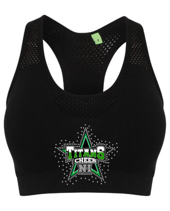 Ttians Cheer Seamless Sports Bra