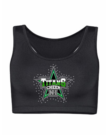 Titans Cheer Sports Bra