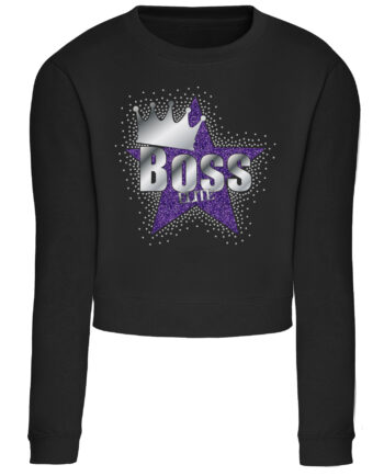 Boss Elite Crop Sweatshirt