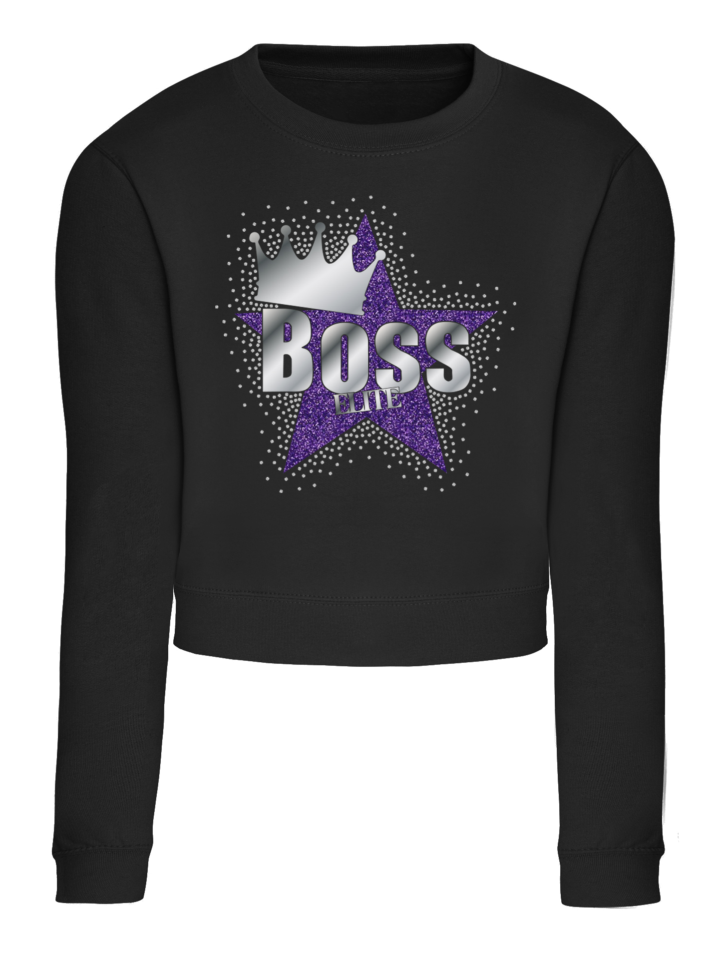 Boss Elite Crop Sweatshirt