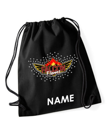 Falcon Flames Cotton Gym Bag