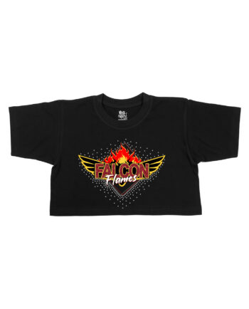 Falcon Flames Crop T-Shirt