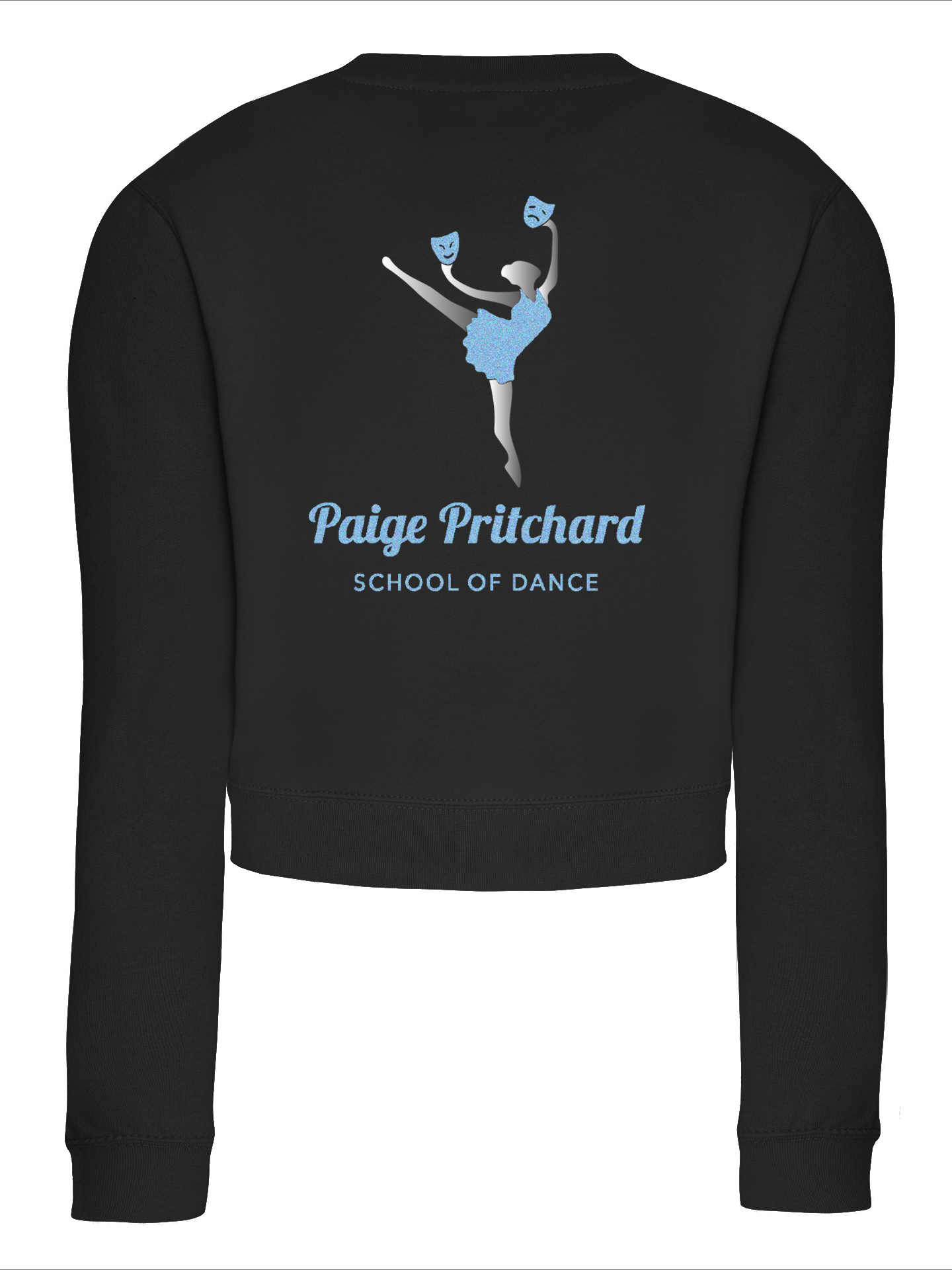 Paige Pritchard School Of Dance Glitter Crop Sweatshirt