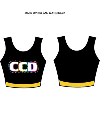 CCD Custom Lycra Crop Top - **CUSTOM LYCRA 6-8 WEEK LEAD TIME**