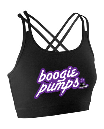 Boogie Pumps Lycra Strappy Crop Top