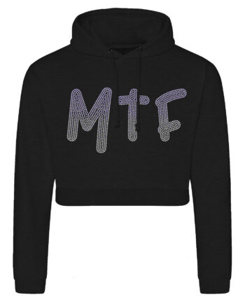 Musical Theatre Fitness Cropped Pullover Hoodie