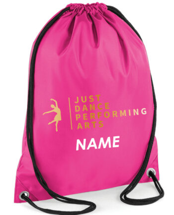 Just Dance Performing Arts Pink Gym Bag