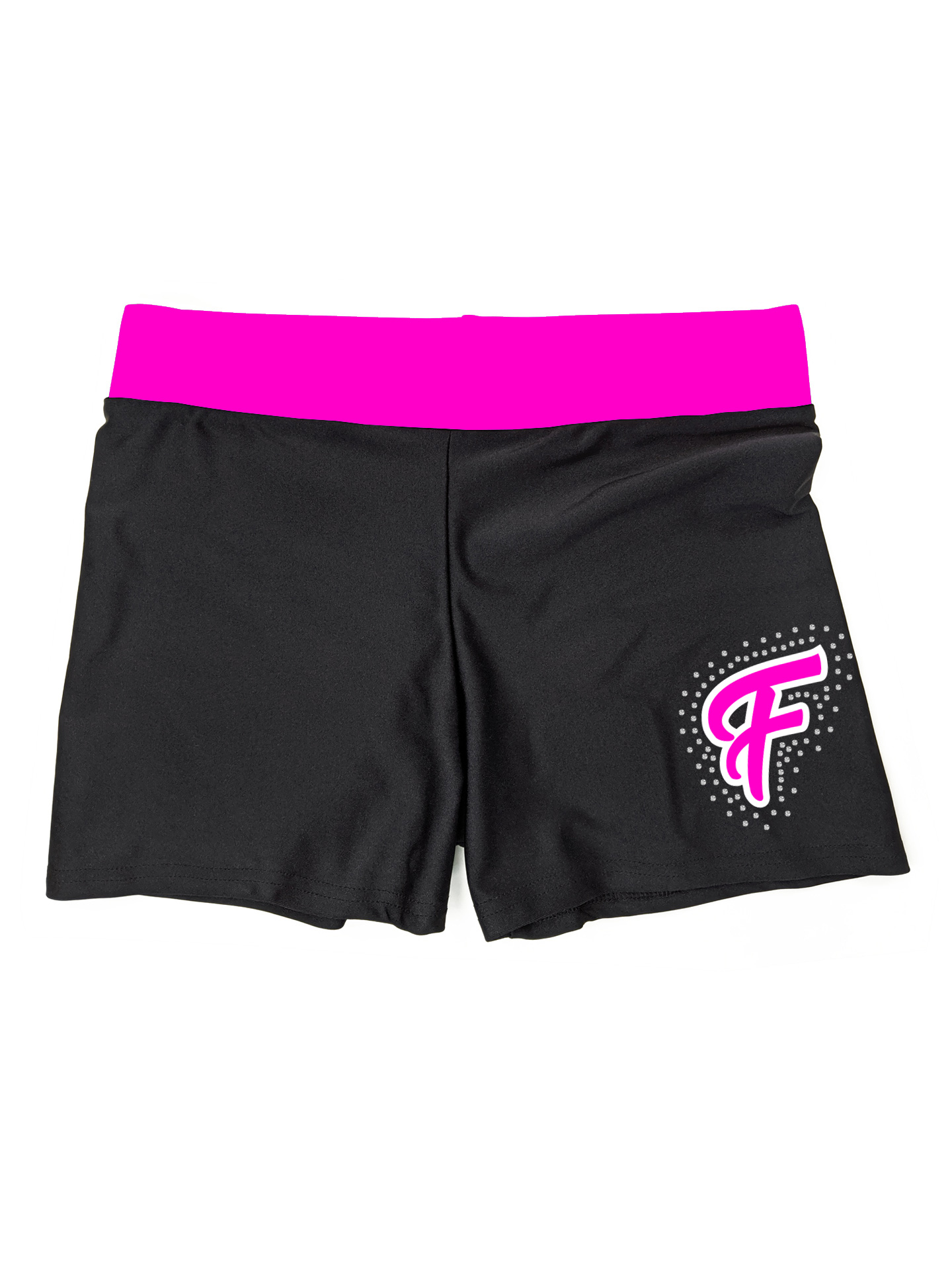 Caterham Allstars Cheerleading Fierce Lycra Shorts**CUSTOM LYCRA 6-8 WEEK LEAD TIME**