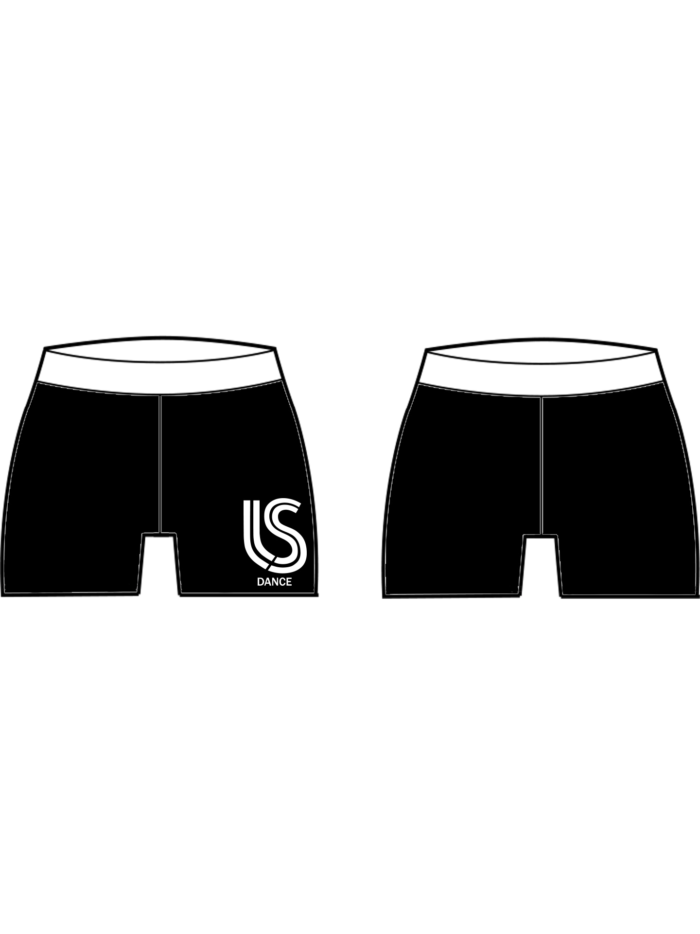LS Dance Custom Lycra Shorts - **CUSTOM LYCRA 6-8 WEEK LEAD TIME**
