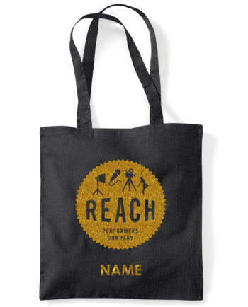 The Reach Performers Company Glitter Tote Bag