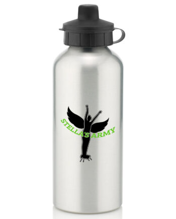 Stella's Army Silver Water Bottle