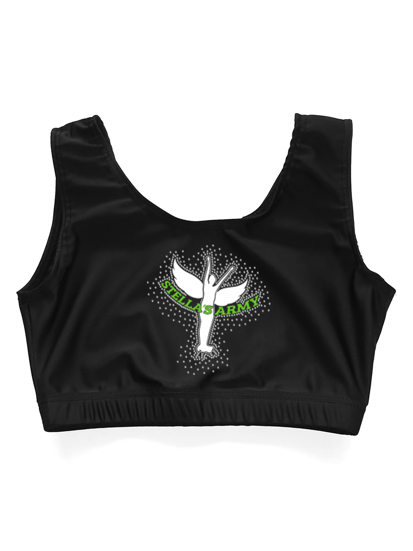 Stella's Army Lycra Crop Top