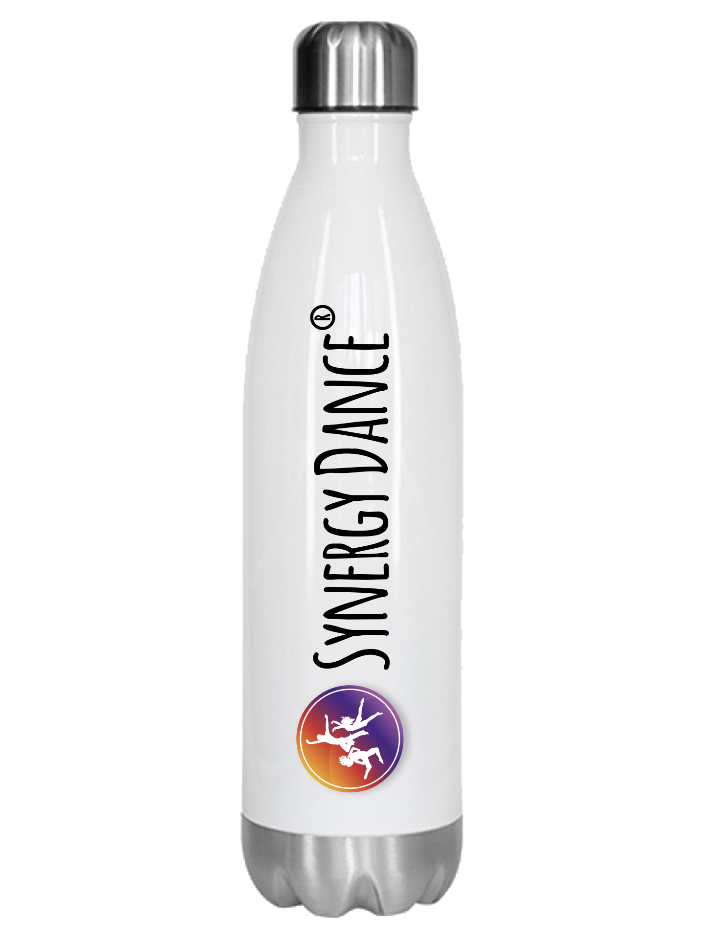 Synergy Dance White Water Bottle