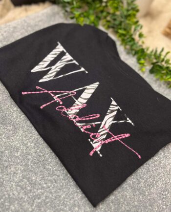 Sparkle Wax Addict Black T-Shirt