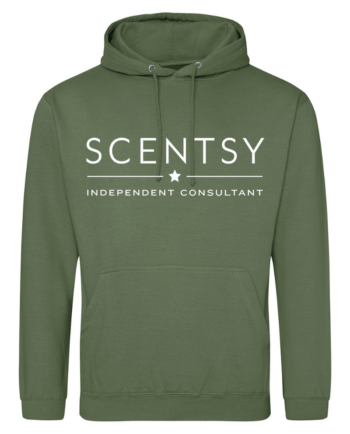 Authorized Scentsy Earthy Green Pullover Hoodie