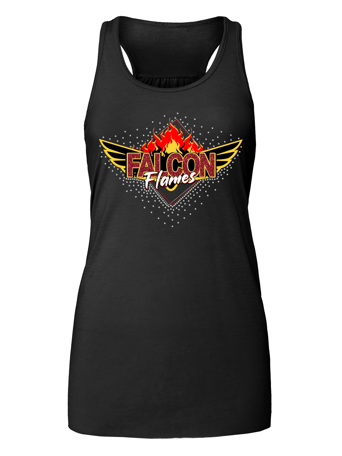Falcon Flames Racerback Vest