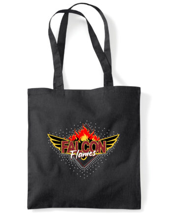 Falcon Flames Tote Bag