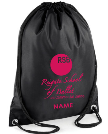 Reigate School Of Ballet & Commercial Dance Gym Sack