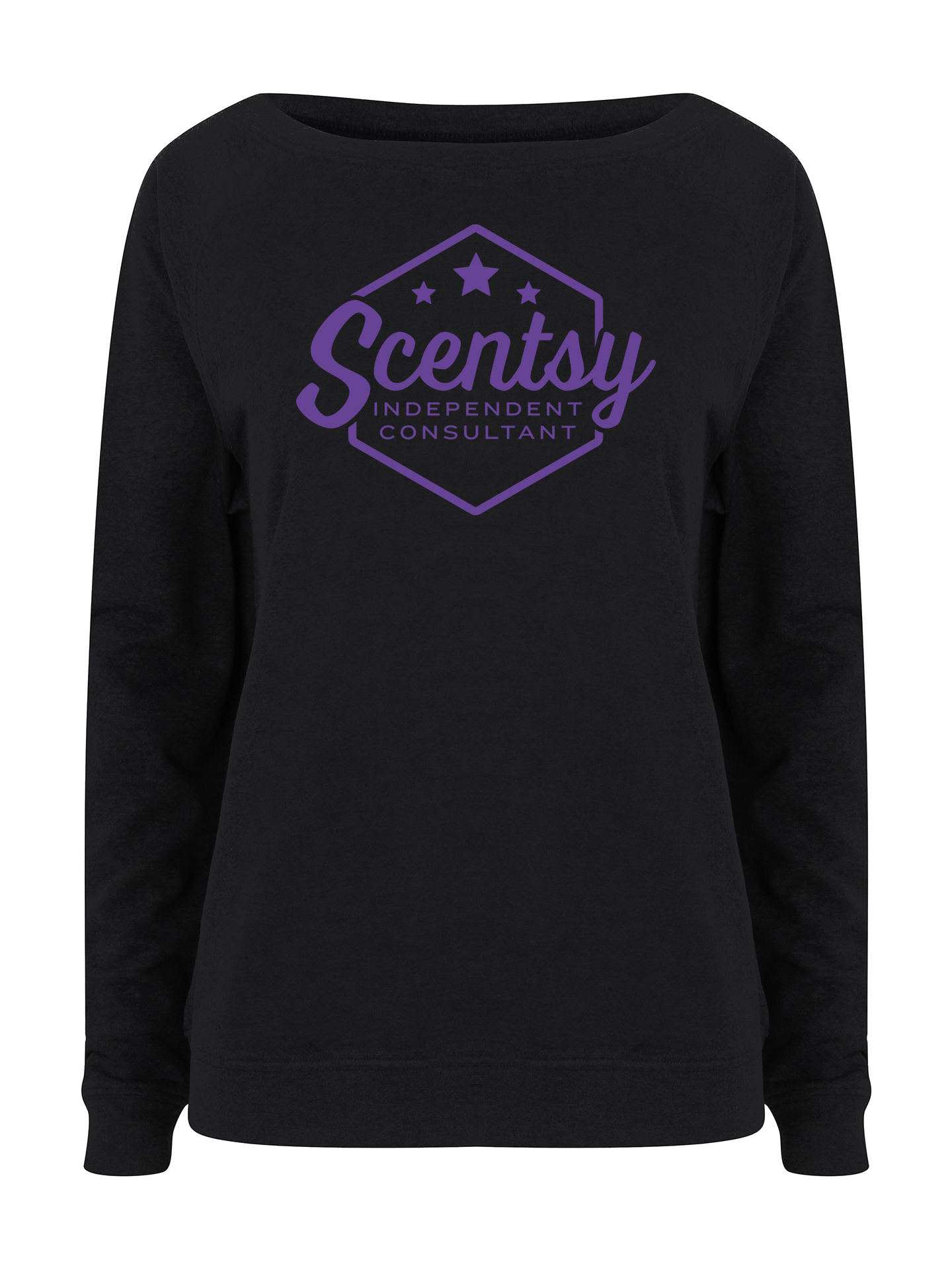 Authorized Scentsy Vendor Slouch Sweatshirt - Hexagon Logo - Image 7