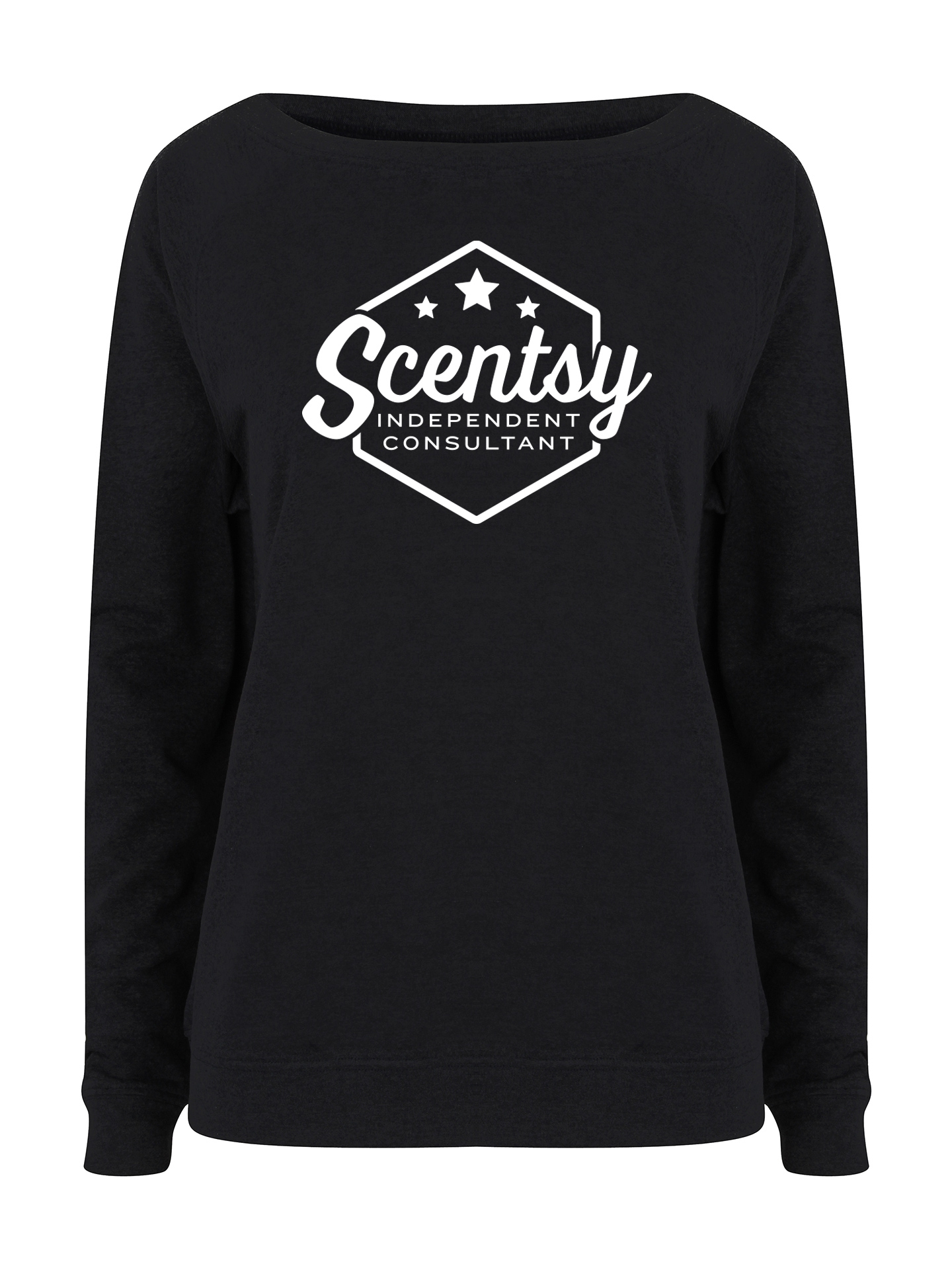 Authorized Scentsy Vendor Slouch Sweatshirt - Hexagon Logo - Image 6