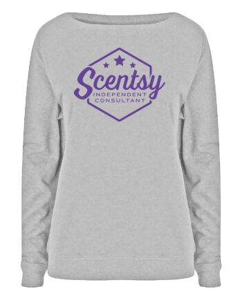 Authorized Scentsy Vendor Slouch Sweatshirt - Hexagon Logo