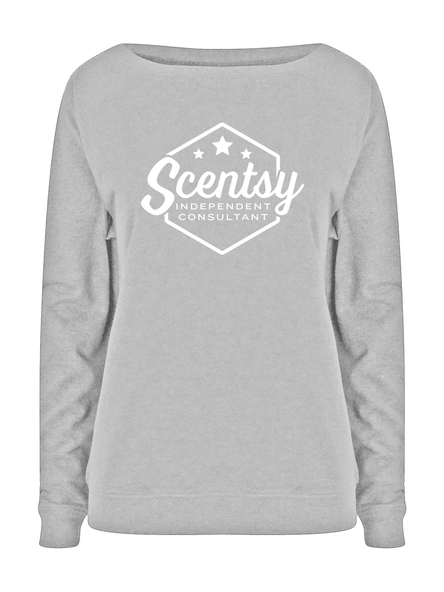 Authorized Scentsy Vendor Slouch Sweatshirt - Hexagon Logo - Image 3