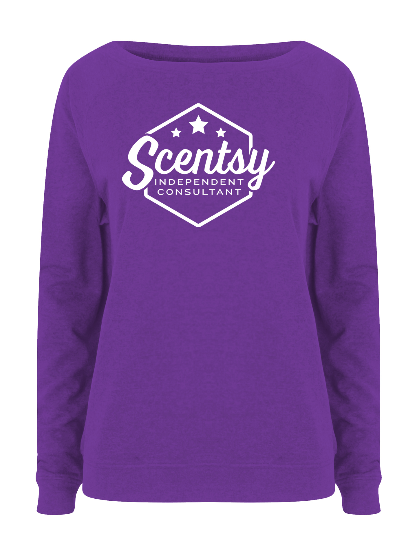 Authorized Scentsy Vendor Slouch Sweatshirt - Hexagon Logo - Image 8