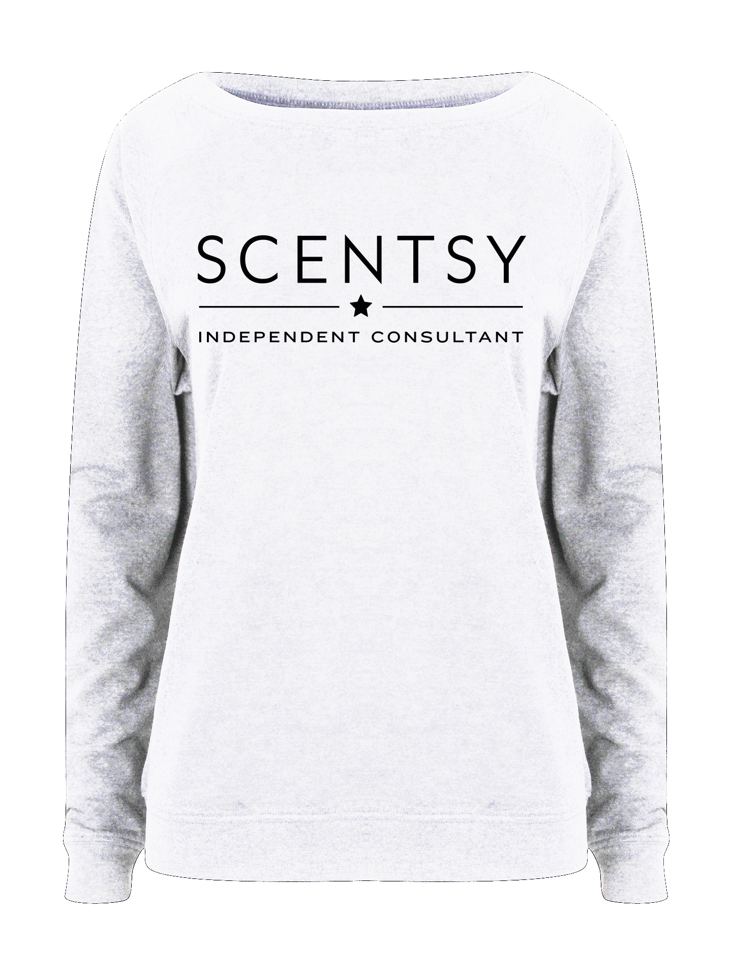 Authorized Scentsy Vendor Slouch Sweatshirt - Simple Logo - Image 4