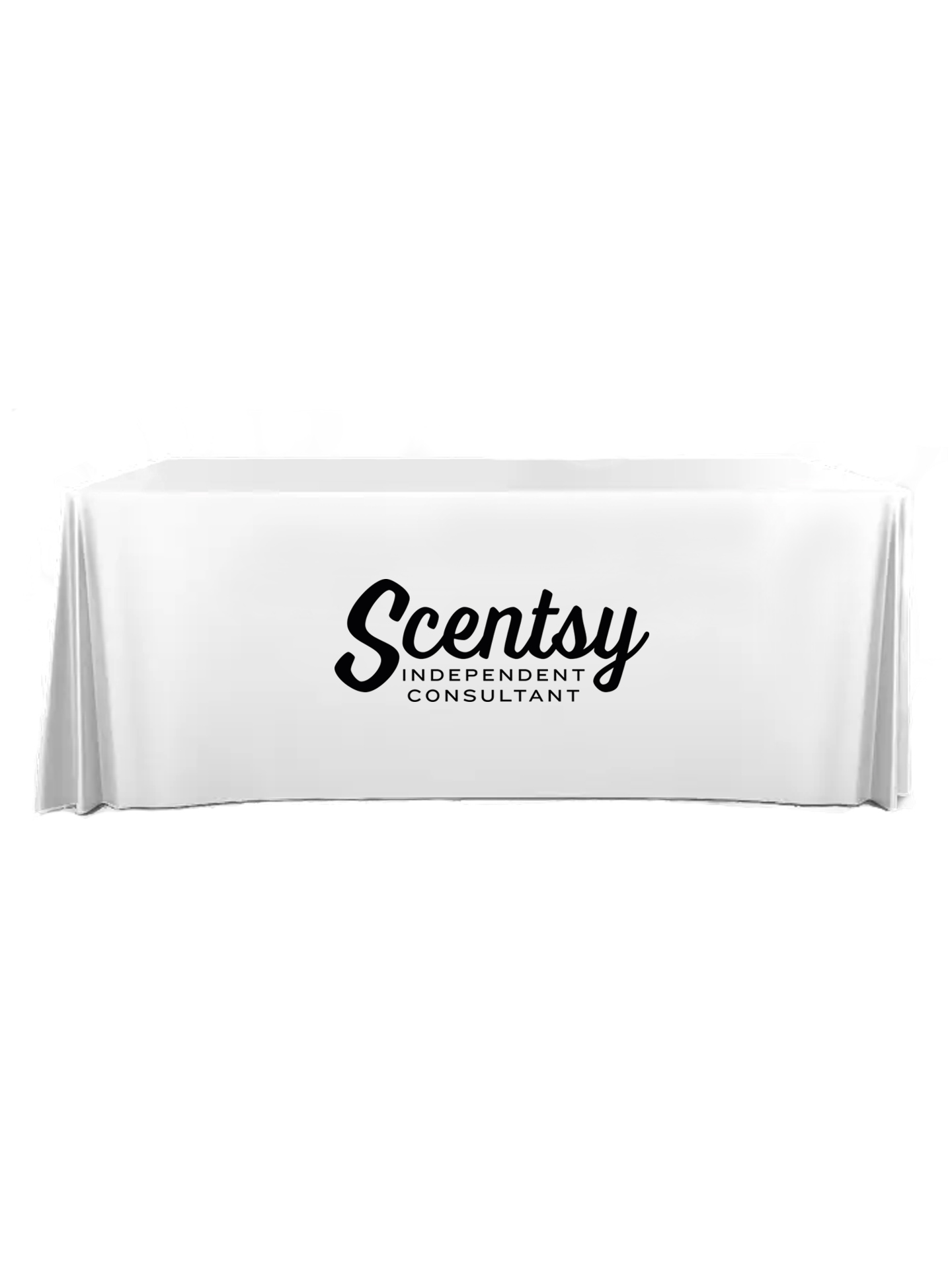 Authorized Scentsy Vendor White Table Cover - Image 5