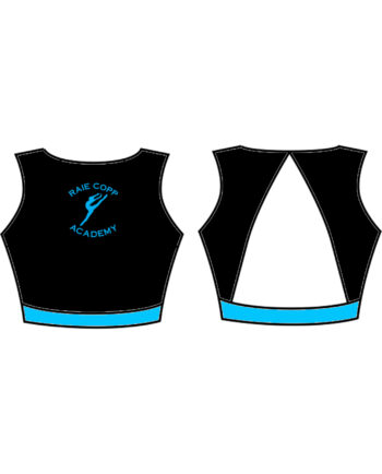 Raie Copp Academy Custom Lycra Crop Top - Style 14 - **CUSTOM LYCRA 6-8 WEEK LEAD TIME**