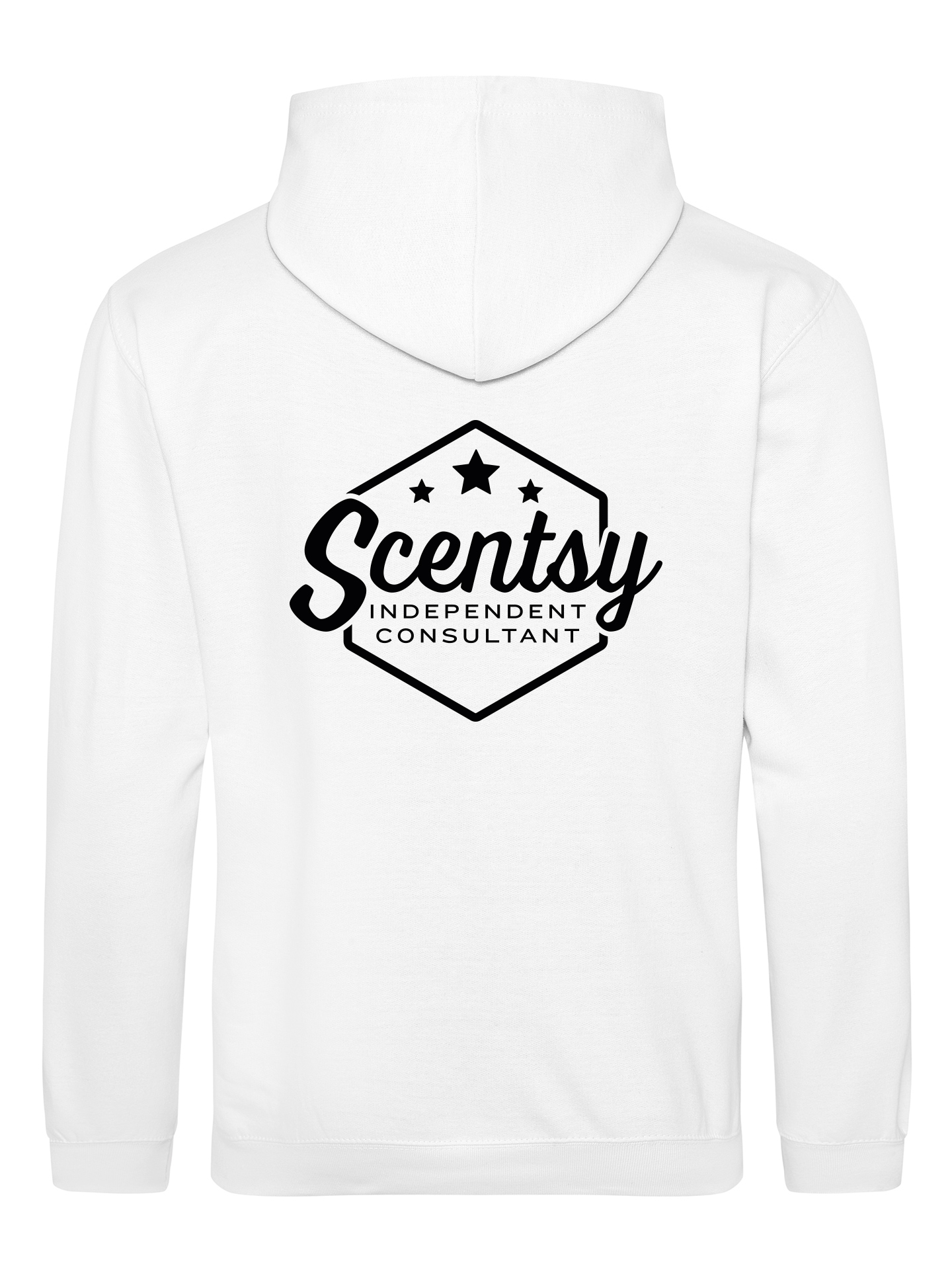 Authorized Scentsy Vendor Zipped Hoodie - Hexagon Logo - Image 8