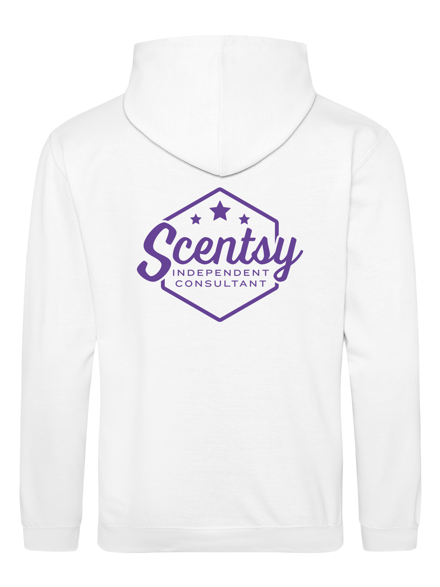 Authorized Scentsy Vendor Zipped Hoodie - Hexagon Logo - Image 7
