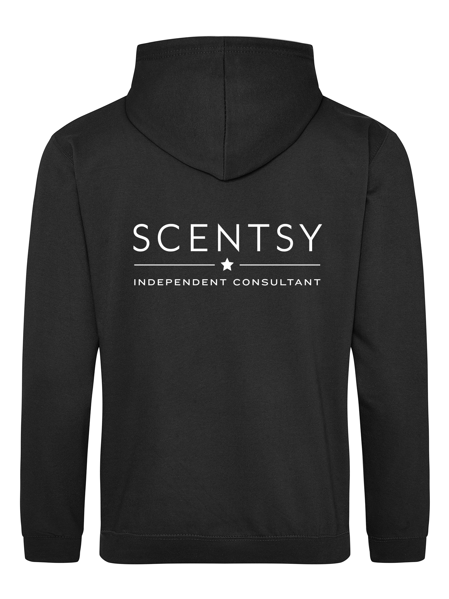 Authorized Scentsy Vendor Zipped Hoodie - Simple Logo - Image 2