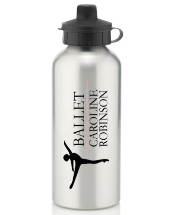 Caroline Robinson Ballet Silver Water Bottle